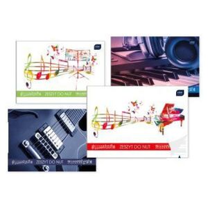 Interdruk Zeszyt do nut B5/16K mix szeroka linia (10szt) (248338)