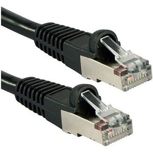 Lindy Patchcord Cat6A, S/FTP, LSOH, 2m, czarny (47179)
