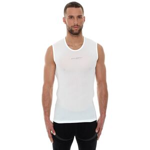Brubeck Koszulka męska base layer bez rękawów biała r. XXL (SL10100)