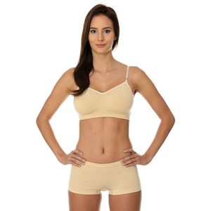 Brubeck Biustonosz Comfort Cotton beżowy r. 70B (BR00012A)