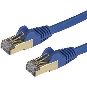 StarTech Patchcord CAT6A, STP, 2m, niebieski (6ASPAT2MBL)