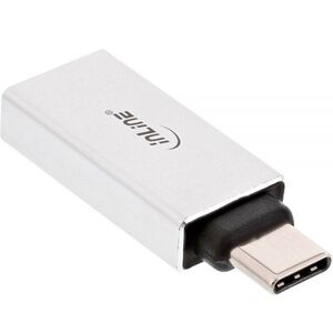 Adapter USB InLine USB-C - USB Srebrny  (35801)