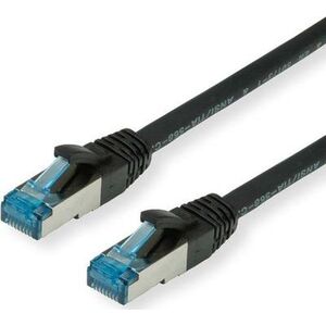 Value Patchcable - RJ-45 - 1 m - SFTP,CAT 6a - Czarny (21.99.1961)