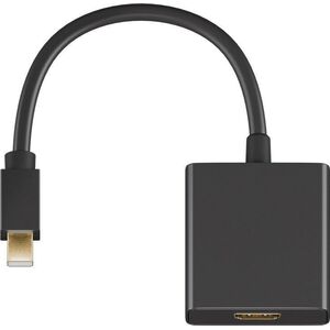 Adapter AV MicroConnect DisplayPort Mini - HDMI czarny (MDPHDMIB)