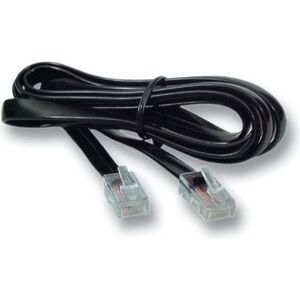 MicroConnect Patchcord RJ12 - RJ45, 2m, czarny (MPK430S)