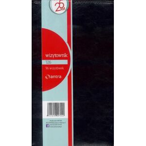 Antra Wizytownik 96 trzyklatkowy 726 czarny (233373)