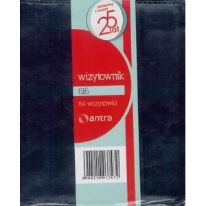 Antra Wizytownik 64 dwuklatkowy 616 granatowy (233386)