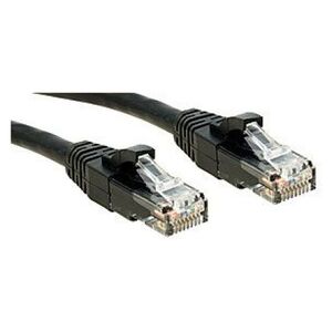 Lindy Patchcord UTP, Cat.6, LSOH, 1m, czarny (45432)