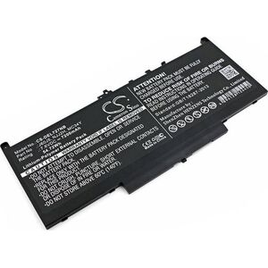 Bateria Dell Bateria do Dell Latitude E7270 E7470, 7200 mAh, 7.6V (MC34Y)
