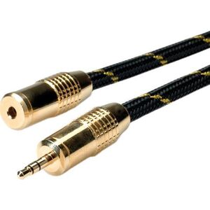 Kabel Secomp Jack 3.5mm - Jack 3.5mm 5m czarny (11.09.4755)