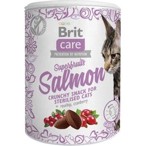 Brit Care Cat Snack Superfruits Salmon 100g