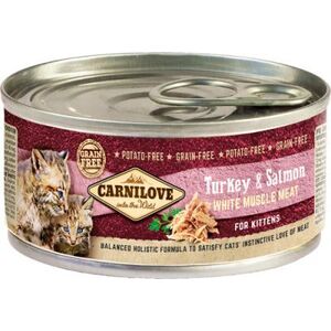 Carnilove Carnilove 100g Kot Puszka Kitten Indyk Łosoś
