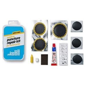 Weldtite Łatki do dętek zestaw CURE-C-CURE PUNCTURE REPAIR KIT FOR MOTORCYCLES 6x łatki pudełko 10szt. - WLD-01004