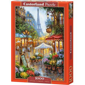 Castorland Puzzle 1000 Wiosenne Kwiaty, Paris