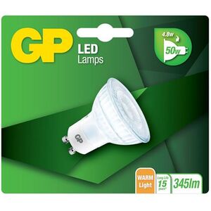 GP Lighting LED Reflector GU10, Glass 4.8W (080176-LDCE1)