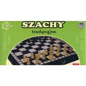 Abino Szachy drewniane w pudełku