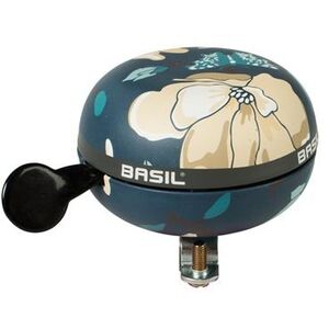 Basil Dzwonek rowerowy Big Bell Magnolia 80mm, teal blue (BAS-50481)