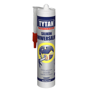 Tytan Silikon uniwersalny biały 310ml