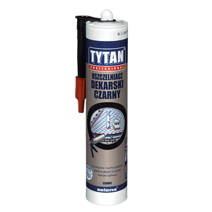 Tytan Uszczelniacz dekarski czarny 310ml