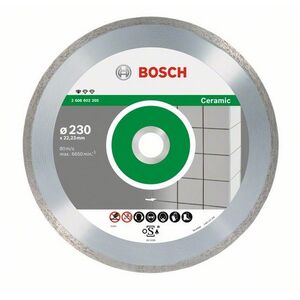 Bosch Tarcza tnąca diamentowa Standard for Ceramic 180x22x1,6mm (2608602204)