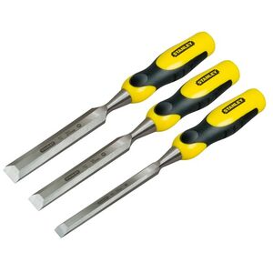 Stanley Dłuta płaskie DynaGrip zestaw 10x15x20mm 3szt. 16-883