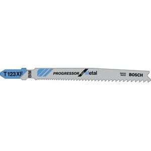 Bosch Brzeszczot do wyrzynarek Progressor for Metal 100mm T 123 XF 3szt. 2608638472