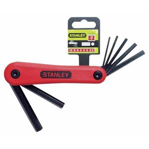 Stanley Zestaw kluczy imbusowych hex wielofunkcyjne 1,5-6mm 7szt. (69-261)