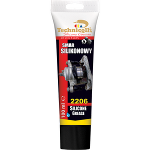 Technicqll Smar silikonowy do prowadnic biały 2206 100ml (M-607)