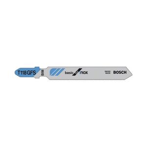 Bosch Brzeszczot do wyrzynarki Basic for Inox 83mm T 118 GFS 2608636496