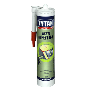 Tytan Silikon akryl do płyt g-k biały 310ml (3060309)