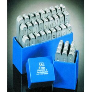 Beta Tools GRAVUREM Komplet znaczników cyfry 12mm 100120K0