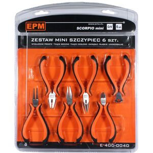 EPM Zestaw mini szczypiec 6 szt. CRV Scorpio (E-400-0040)