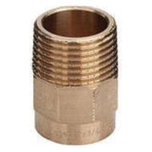 Viega Złączka przejściowa nypel 22mmx3/4" brąz - 100322