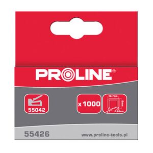 Pro-Line Zszywki hartowane typ R 6mm 1000szt. - 55426