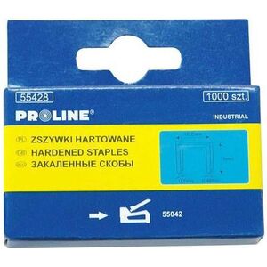 Pro-Line Zszywki hartowane typ R 8mm 1000szt. - 55428