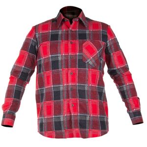 Lahti Pro Koszula flanelowa w kratę czerwona rozmiar XL LPKF1XL