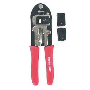 Pro-Line Szczypce do zaciskania końcówek telefonicznych RJ45 RJ12 RJ11 28489