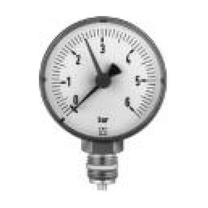 Afriso Manometr grzewczy RF 63 AX Ø=63mm 0-6bar 1/4" Kl. 2,5 - 63513