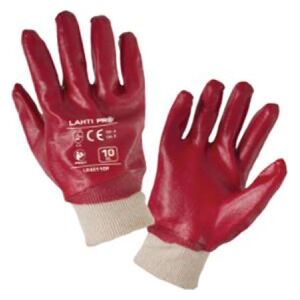 Lahti Pro Rękawice oblewane PVC L 12 par - L240109W