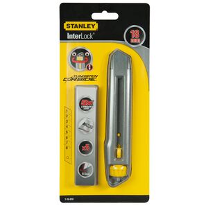 Stanley Nożyk z ostrzem łamanym 18mm Interlock 5 ostrzy (7-10-018)
