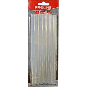 Wkłady klejowe Pro-Line 11 mm x 200 mm przezroczyste 12 szt. 42902