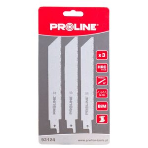 Pro-Line Brzeszczoty do piły szblastej do metalu 152mm 3szt. - 93124