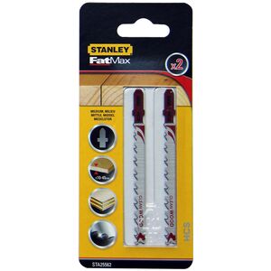 Stanley Brzeszczoty FATMAX do wyrzynarki T 2szt. do drewna STA25562
