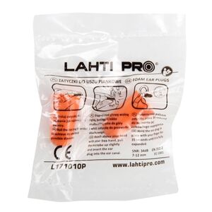 Lahti Pro Zatyczki do uszu piankowe L171010P 100 par - L171010B