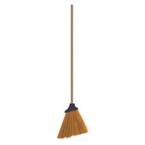 Mega Szczotka gospodarcza z drewnianym trzonem 120cm zielona - 32060