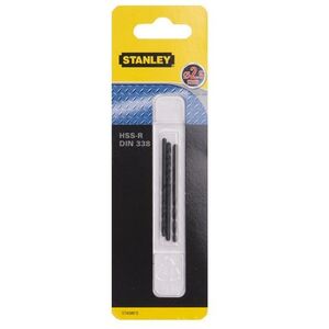 Wiertło Stanley do metalu HSS walcowe 3mm 3szt. (STA50020)