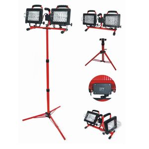 Pro-Line Lampa halogenowa podwójna na statywie przenośna 2x500W (66158)
