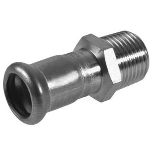 KAN-therm Złączka zaprasowywana 88,9x3" gwint zewnętrzny stal inox - 620476.1