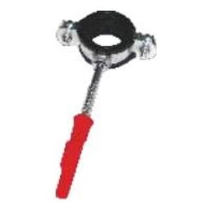 Gorgiel Uchwyt stalowy do rur Light z uszczelką EPDM pojedynczy 3/4" 1031123130