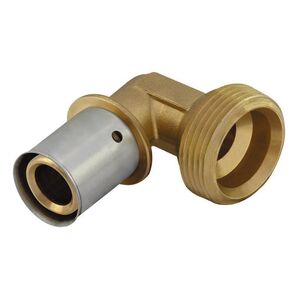 KAN-therm Kolano Press GZ 90° z pierścieniem zaprasowywanym 20x2 G3/4" K-901001